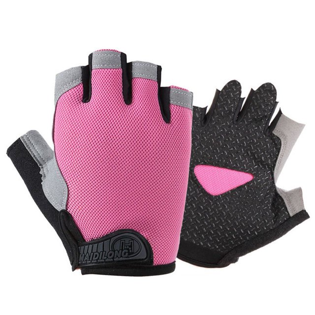 Loogdeel-guantes de silicona transpirables para Fitness, mancuernas para gimnasio, levantamiento de pesas, Crossfit, culturismo Fivean Guantes deportivos