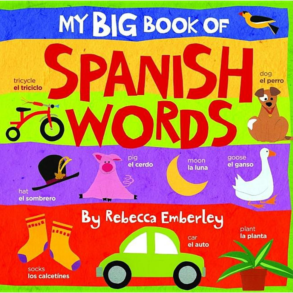 My Big Book of Spanish Words (Board Book)