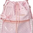 thumbnail image 7 of Hfppkn Polka Dot Drawstring Ita Handbag Clear Display Shoulder Bag for Daily Commute 35x14x36cm Pink, 7 of 7