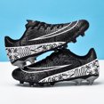 thumbnail image 3 of Zapatillas de fútbol para hombre, zapatos deportivos de interior con picos largos, botas de fútbol profesionales, tacos de fútbol transpirables Unisex, envío directo, 3 of 5