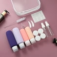 thumbnail image 4 of Micebay 6oz Silicone Travel Bottles, Leak Proof Toiletry Containers for Shampoo, Conditioner & Lotion, Purple, 4 of 9