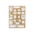 thumbnail image 3 of JAM Paper Foil Christmas Paper Gift Tag/Pack, Gold, 40/Pack, 3 of 3