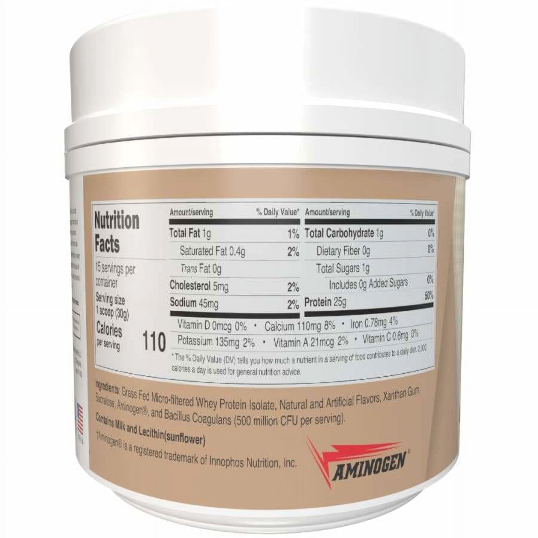 Clean Whey Protein (25g) by BariatricPal with Probiotics - Chocolate & Vanilla Variety Pack