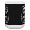 thumbnail image 3 of ThisWear Papa Birthday Cup Authentic Original Parts Father Birthday Gifts 15oz Coffee Mug Black, 3 of 4