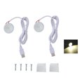 thumbnail image 2 of Mini LED Spot Lights, 5V 1W Under Cabinet Lights, Mini Spotlights for Displays, Jewelry Showcase Small LED Spot Light, Jewelry Display Lighting Fixture for Showcase Cabinet, 2 of 7