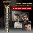 thumbnail image 3 of Wdftyju Cortadora de pelo tallada profesional, cortadora eléctrica para barbería, afeitadora de barba para hombres Wdftyju 6wn1nf5br9kg7ff3D02, 3 of 7