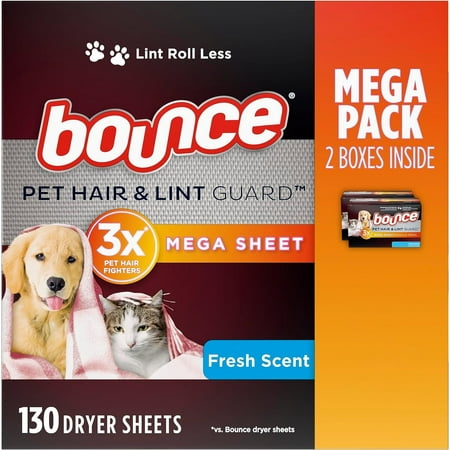 Bounce Pet Hair Dryer Sheets - STOCK UP AT WALMART! Bounce Pet Hair Dryer Sheets - Stock Up At Walmart!