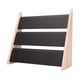 thumbnail image 1 of Expositor de collares y pulseras de gran capacidad, resistente, de 3 niveles Cuero PU negro, 1 of 9