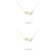 thumbnail image 3 of Qarigey Letra inglesa Doce Signo del zodiaco Collar del zodiaco Ins Charm Colgante para amante Amigo Festival Regalos de cumpleaños Virgo oro Virgo oro 2piezas Qarigey CBP216231, 3 of 6