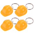 thumbnail image 3 of 4pcs Decorative Helmet-shaped Key Chain Metal Key Chain Hanging Helmet Pendant, 3 of 3