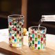 thumbnail image 4 of Vaso de whisky de cristal colorido | Diseño tridimensional pintado a mano | Cristal espesado sin plomo | Vibrante Multicolor | Vaso de licores de cóctel | 1 Pieza | Artículos de bar para el hogar, 4 of 4