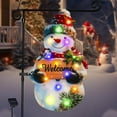 thumbnail image 1 of Bandera solar de Navidad para jardín amadecohome, 71 x 102 cm, LED, 1 of 7