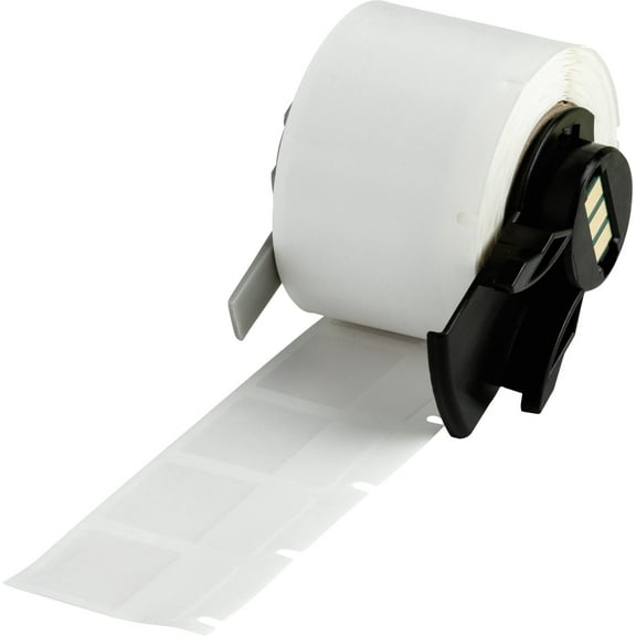 Brady Wraparound Label, White, Vinyl, 3/4 in W M6-18-427