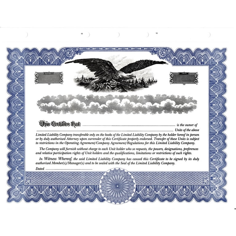 blue-short-form-llc-certificate-membership-certificates-for-llc-size-8-1-2-x-11-printable-laser-or-ink-jet-compatiable-pack-of-100-walmart-com
