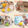 thumbnail image 4 of Qsonsell Coches de juguete para niños pequeños de 1 a 3 años, regalo de cumpleaños para niños y niñas, juguetes para vehículos urbanos, recuerdos de fiesta para niños, 4 of 5