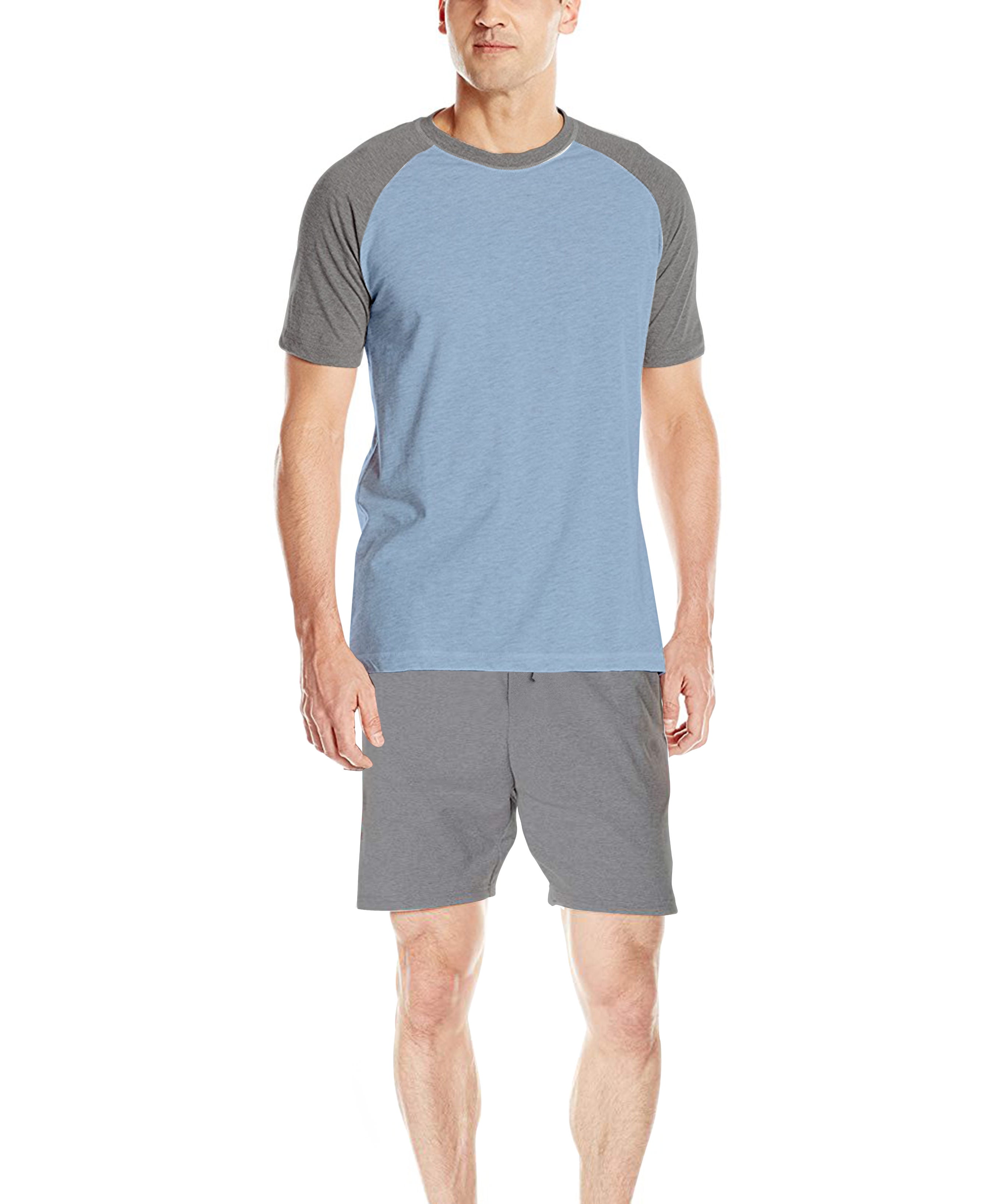 Hanes - Hanes Men's Adult X-Temp Short Sleeve Cotton Raglan Shirt and ...