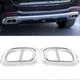 thumbnail image 5 of 2020 Mercedes Benz GLC GLE GLS W167 X253 X167 2pcs Car Exhaust Pipe Trim with 4 Outlet Tail Throat Frame, 5 of 5