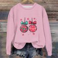 thumbnail image 2 of HAiming Chemise de Noël Garçons Filles Manches Longues Col Rond Chandail Xmas Vêtements Imprimés Mignons, 2 of 3