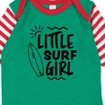 thumbnail image 4 of Inktastic Little Surf Girl with Surfboard Girls Long Sleeve Baby Bodysuit, 4 of 5