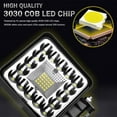 thumbnail image 4 of beisidaer Square Led 82W Work-Light Bar Spot Flood Pods-Offroad Fog Atv Suv Driving Lamp, 4 of 8
