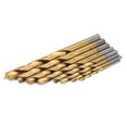 thumbnail image 4 of 8pcs 3-10mm High Speed Steel Woodworking Three Point Coated Twisted Drill Bits, 4 of 8