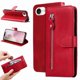 thumbnail image 1 of Estuche de Cuero PU con Cierre para iPhone 16e , Funda Protectora con Billetera y Correa, 1 of 5