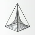 thumbnail image 3 of Mercana Risley Gray Metal Triangular Decorative Object 68536, 3 of 5