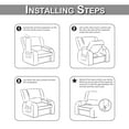 thumbnail image 2 of KBOOK Sofa Chair Armrest Organizer Waterproof Armchair Caddy Storage Holder with 6 Pockets, 2 of 6