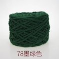 thumbnail image 1 of Nvzi Hilo de algodón para ganchillo, hilo fino para tejer a ganchillo, hilo de poliéster suave y duradero para tejer a mano y proyectos de manualidades, hilo verde oscuro, 2 rollos., 1 of 4