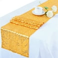 thumbnail image 1 of XmhyTop-A Camino de mesa dorado de 30 x 275 cm con purpurina para decoración de bodas, lentejuelas de alta densidad para fiestas en casa, 1 pieza, 1 of 4