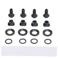 thumbnail image 2 of Bike C Brake Clamp Screw Kit, 16PCS Road Bike Caliper C Brake Bolts Kit Ti Alloy Bike C Brake Caliper Fixing Bolt Lightweight C Brake Clamp Screw Bolt Set for R8000 UT6800 DA9000, 2 of 7