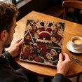 thumbnail image 4 of 3D Pearl Absurd Christmas Moments Art Kit DIY Funny Holiday Decor Christmas Pearl Diamond Painting Art with Frame for Adults Beginners, 4 of 7