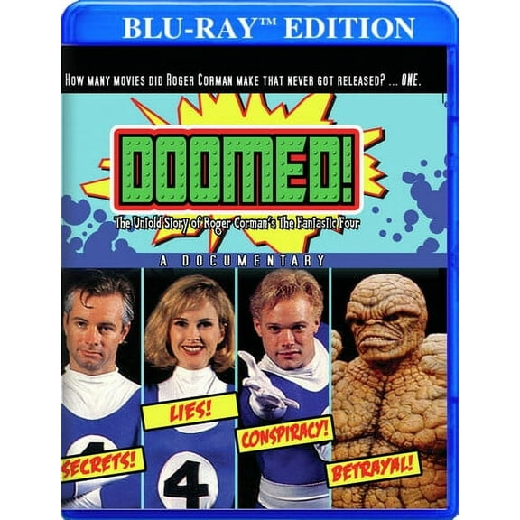 Doomed!: The Untold Story of Roger Corman's The Fantastic Four (Blu-ray), Uncork'd Ent., Documentary