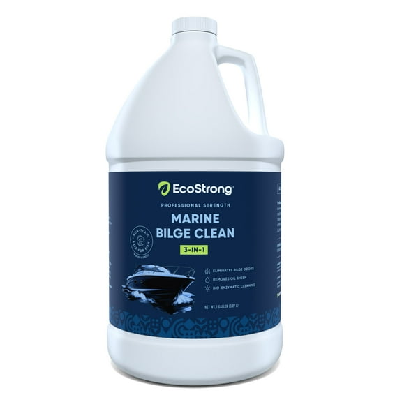 EcoStrong's Marine Clean All-Purpose Boat Cleaner for Fiberglass, Hulls and Decks (128 Ounce)