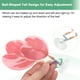 thumbnail image 4 of Uxcell 1-Pack Pad de Hoja de Pez Betta, Pad de Hoja de Planta de Hamaca, Cama de Descanso para Peces para Decoraciones de Tanque de Peces [Rosa, en Forma de Corazón], 4 of 7