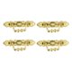 thumbnail image 2 of Vintage Decorative Handles for Cabinets Retro Drawer Ring Pulls Pack of 4, 2 of 10
