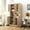 Oak, variant on Rustic Oak 70.87" Wardrobe with Storage / Bedroom Storage Made Easy
