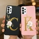 thumbnail image 2 of Funda de silicona para Samsung Galaxy M23 5G, carcasa de lujo de alta calidad con letras florales, Funda suave para teléfono Samsung Galaxy F23 5G Fivean unisex, 2 of 2