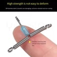 thumbnail image 3 of Quick-Release Hook Separator - Silicone+Stainless Steel, Anti-Tangle Design, 3 of 10