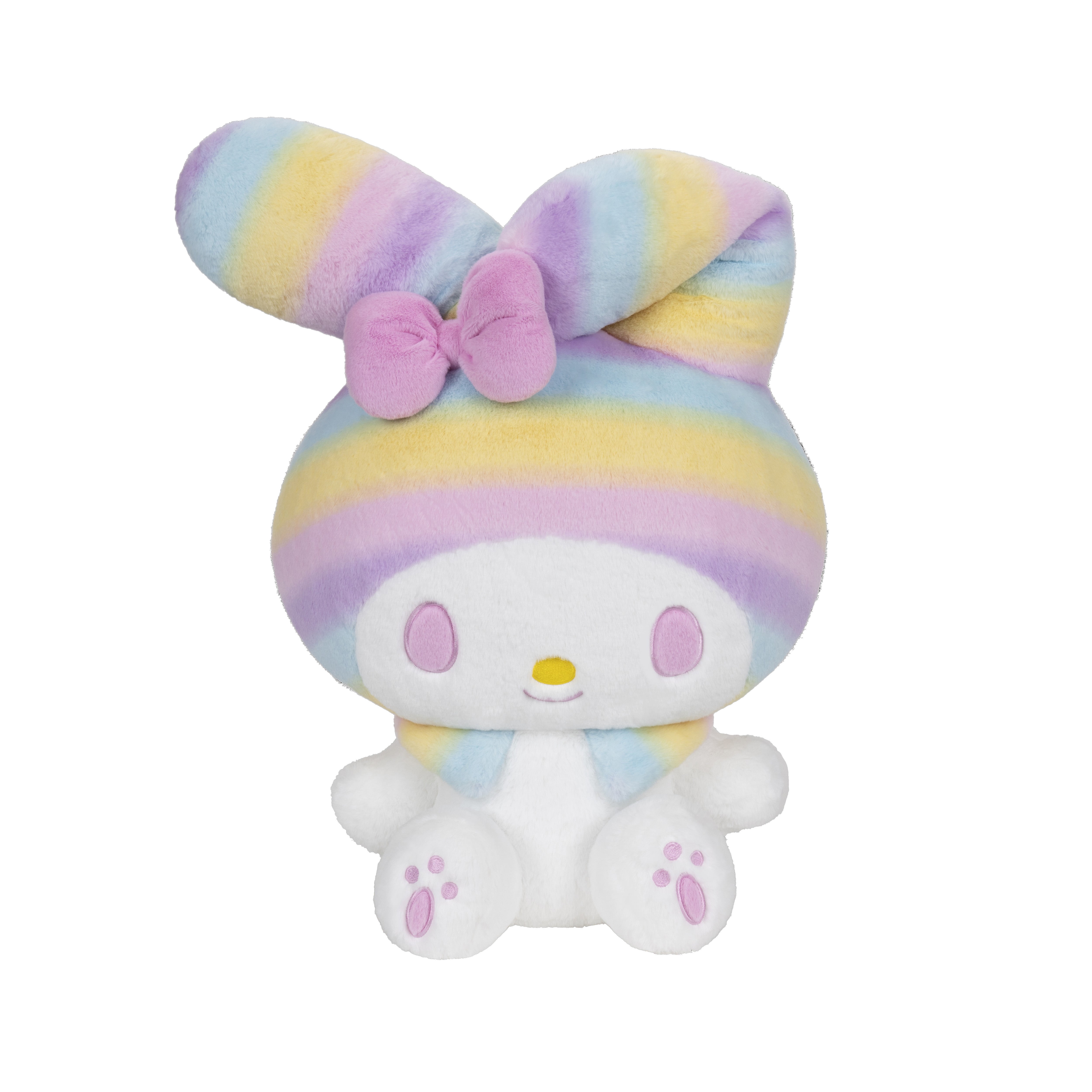 Hello Kitty and Friends - Peluche de 24 pouces de la série Soft Rainbow : My Melody - Produit Sanrio sous licence officielle de Jazwares - 6 ans et plus