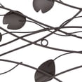 thumbnail image 3 of DecMode Indoor Gold Metal Contemporary Floral Wall, 3 of 5