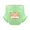 Green, variant on CutiePlusU Adult Diaper 3 Pieces, Adult Diapers Sample, Maximum Overnight Absorbency White Lovely Corgi(Large 36"-46")