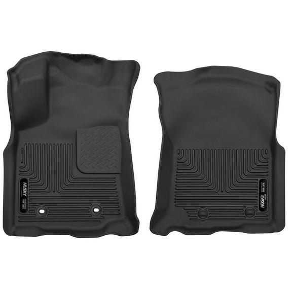 Husky Liners 53741 X-Act Contour Front Floor Liners Black Fits 2016-2017 Toyota Tacoma Access & Double Cab