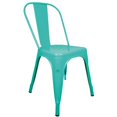 thumbnail image 1 of Silla Tolix Blanco Metálico Metal Para Comedor Minimalista verde 1, 1 of 9