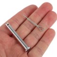 thumbnail image 3 of LOLIPPYY 2 Pairs Of Cotter Pin For In Popcorn Machine Replacement Parts Silver Stainless Steel, 3 of 8
