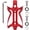 Red, variant on ZTTO Premium Aluminum Alloy Bicycle Water Bottle Cage Universal Fit Mountain Bike Mount Rack Lightweight Drink Holder For Road Bikes, Red Color[cite: 1]