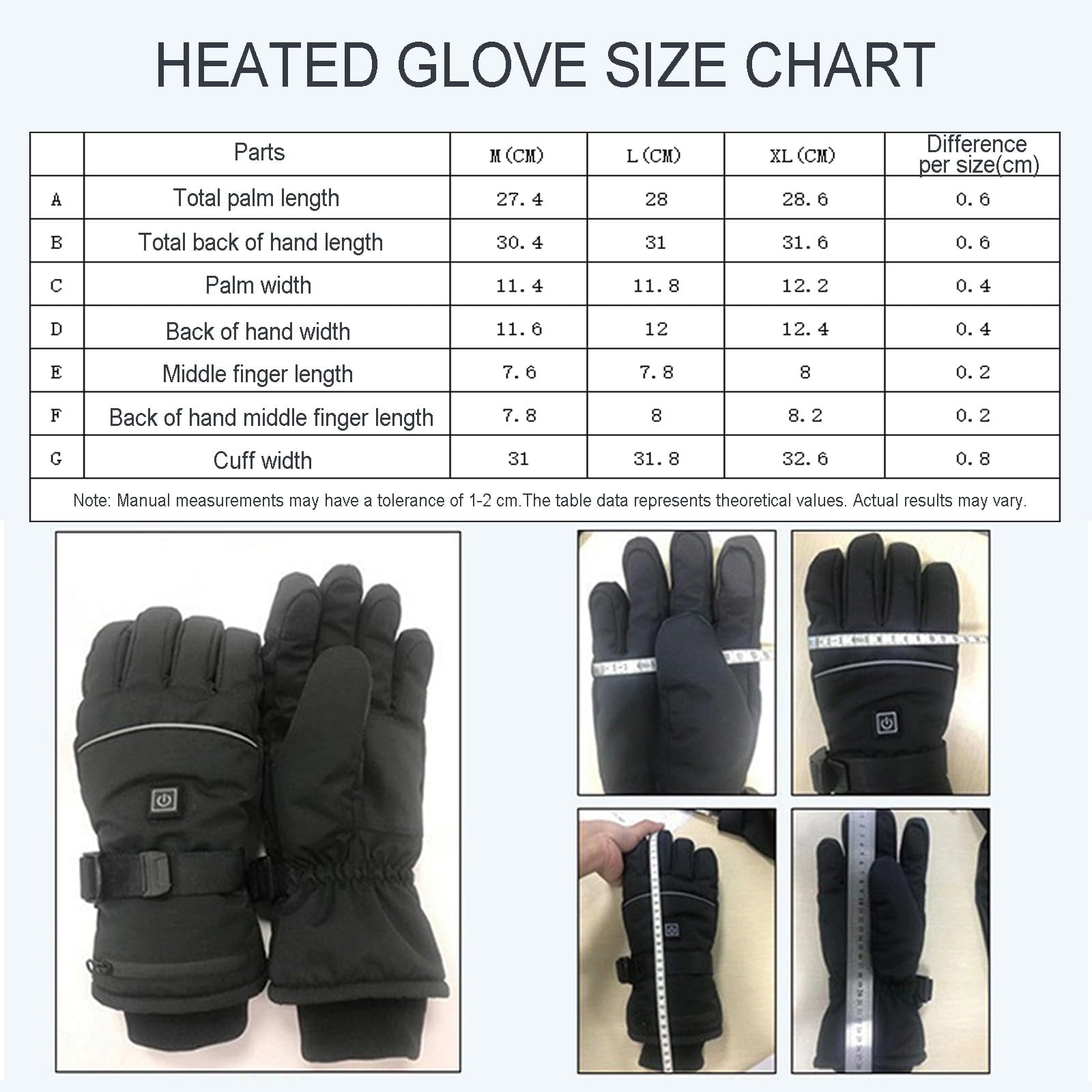 Thin Heated Gloves Liners& Hand Warmer for Men Women Rechargeable, Pouch with 7.4V Fast Heating Battery, 3 Heat Modes, Waterproof & Touchscreen for Outdoor Fishing Working Hunting Hiking Skiing