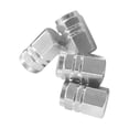 thumbnail image 4 of Speravity 10 Uds tapas de válvula de neumático de coche pieza de repuesto profesional accesorios de rueda de coche cubierta de vástago de Herramientas y ferretería Plata, 4 of 6