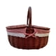 thumbnail image 2 of Cesta de picnic Cesta tejida de mimbre Cesta para sándwiches Cesta para guardar pan Fiestas 40x30x20cm, 2 of 9