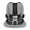 Gray, variant on Urgown Golf Cart Child Positioner, 5-Point Adjustable Safety Harness(Color: Gray)